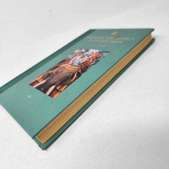 Around The World In Eighty Days By Jules Verne Hardcover Classic Edition - Picture 6 of 9